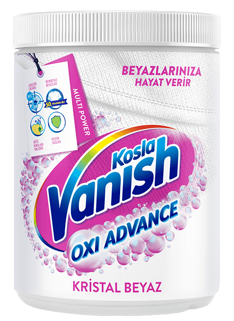 Vanish Kosla Multipower Kristal Beyaz Deterjan Güçlendirici Toz